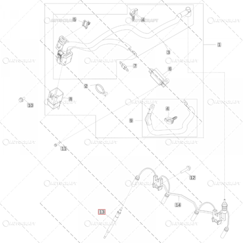 BUJIE INCANDESCENTA JOHN DEERE DSPG POWERTECH [1]