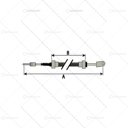 CABLU AMBREIAJ FIAT L=1200 [1]