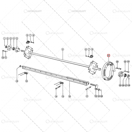 Rollant 46 - CAMA PICK-UP PRESA BALOTI CLAAS QUADRANT, ROLLANT