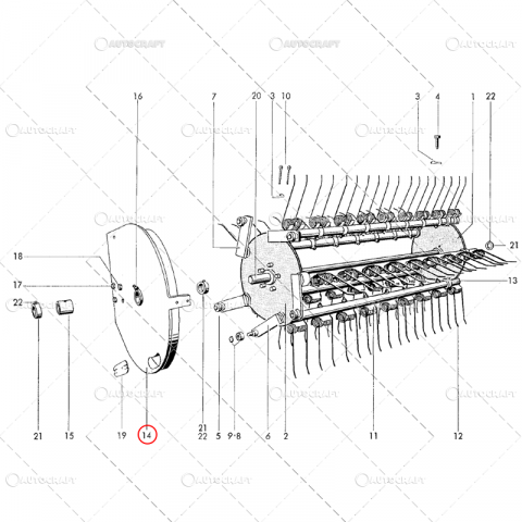 CAMA PICK-UP PRESA BALOTI WELGER AP 61,71,63, 41, 45 [2]