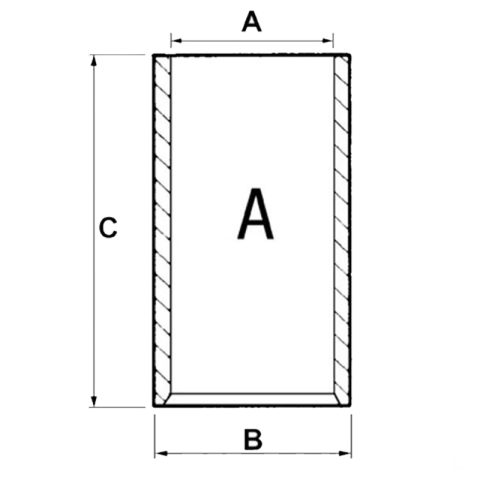 CAMASA MOTOR SF CASE-IH, FIAT, FORD, NEW HOLLAND Ø 104 X 107.10 MM - L 198 MM [1]