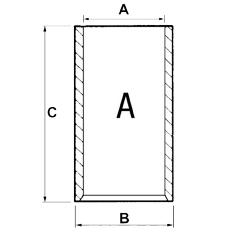TNFA - CAMASA MOTOR SF CASE-IH, FIAT, FORD, NEW HOLLAND Ø 104 X 107 MM - L 198 MM