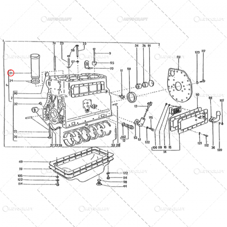 Pistoane, segmenti, camasi - CAMASA MOTOR TRACTOR U650 103.01.106