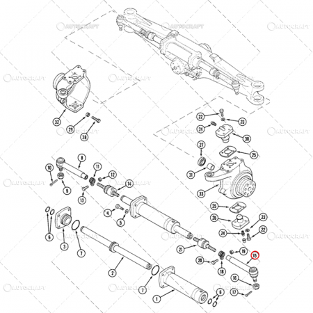 CAPAT DE BARA LUNG FILET INTERIOR CASE IH [2]