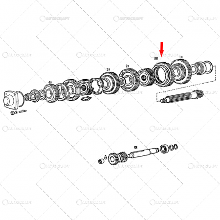 Fiat - COROANA TRANSMISIE FIAT, NEW HOLLAND