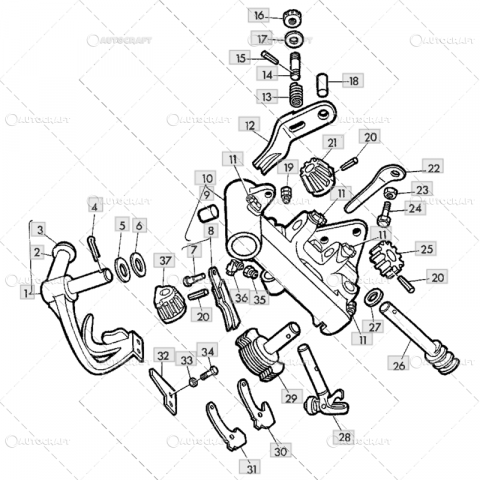CORP COMPLET APARAT LEGAT PRESA BALOTI JOHN DEERE 28 MM [1]