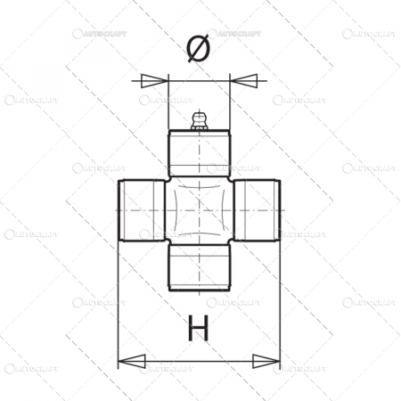 CRUCE CARDAN 30.2X80.0 [1]