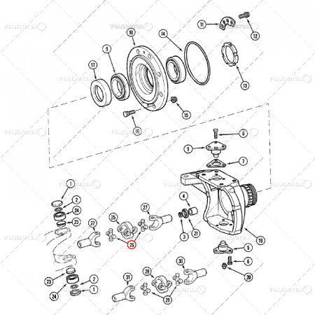 CRUCE CARDAN 30X83 CASE IH [1]