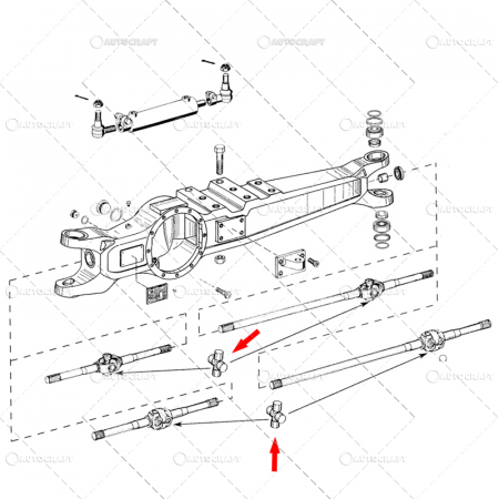 CRUCE CARDAN 34X97 PLANETARA JOHN DEERE [1]