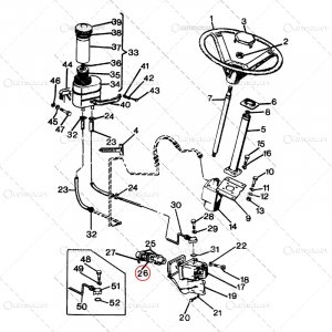CUPLAJ ELASTIC POMPA HIDRAULICA LANDINI, MASSEY FERGUSON [2]