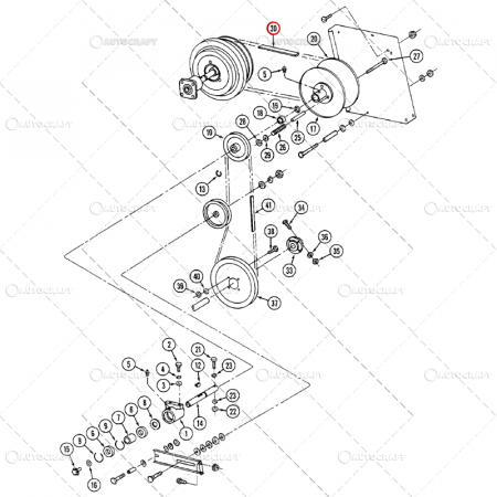 Piese combina - CUREA VARIATOR COMBINA CASE IH