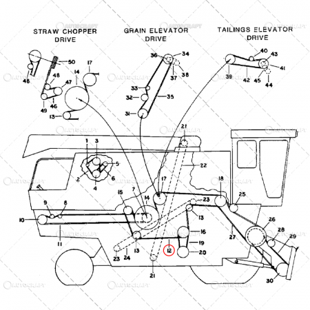 CUREA HEXAGONALA 22X7722 DUBLA COMBINA CASE IH [1]