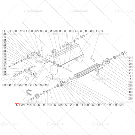 SIP - CUREA TRIPLA SIP TORNADO 80 TOCATOR CULEGATOARE DE PORUMB