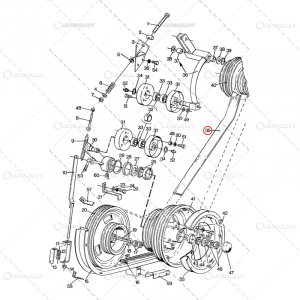 CUREA TRIPLA TRANSMISIE FULIE PRINCIPALA COMBINA NEW HOLLAND 3HBx3150 [1]