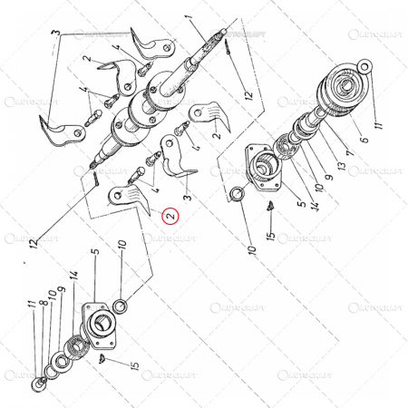 Zmaj - CUTIT TOCATOR CULEGATOARE PORUMB ZMAJ, SIP