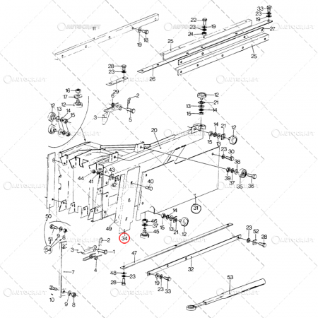 CUTIT PISTON PRESA BALOTI NEW HOLLAND [2]