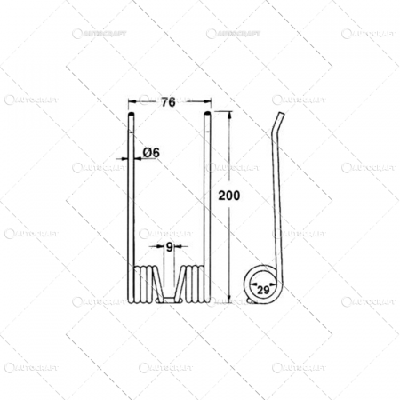 DEGET PICK-UP PRESA BALOTI CLAAS 200mm [1]