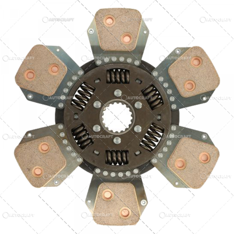 DISC AMBREIAJ FIAT, NEW HOLLAND Ø 350 - 45 X 50 - 18 / 6 PALETE