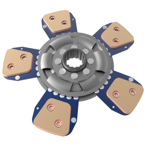 DISC AMBREIAJ FIAT Ø 280 - 35 X 40 - 14 / 6 PALETE [1]