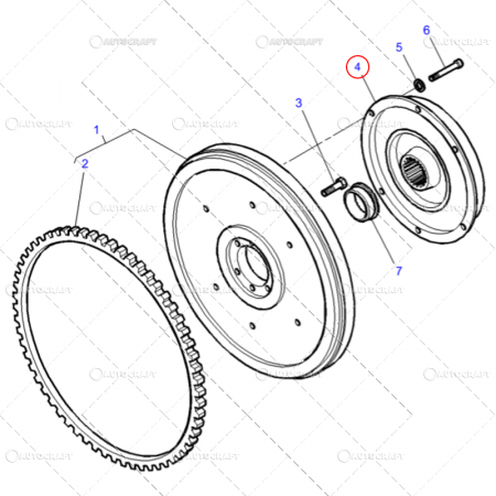 DISC AMBREIAJ MASSEY FERGUSON, CLAAS, RENAULT [1]