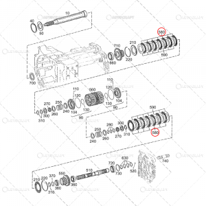 DISC FRICTIUNE 118/112 X 78 X 2mm 30Z CASE IH [1]
