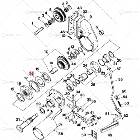 Piese tractor - DISC FRICTIUNE CASE IH