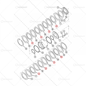 C70 - DISC FRICTIUNE CASE IH