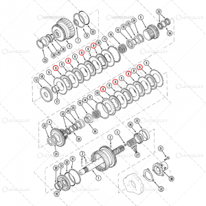 DISC FRICTIUNE CASE IH Z-40 [1]