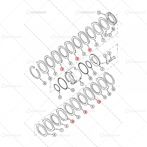 844XL - DISC INTERMEDIAR CASE IH