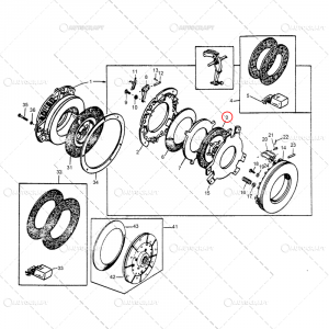DISC PRIZA PUTERE MASSEY FERGUSON [2]