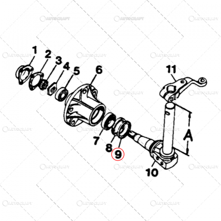 DISTANTIER SIMERING ROATA FATA CASE IH [1]