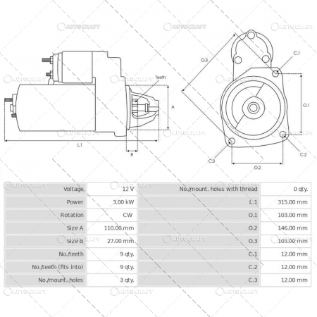 ELECTROMOTOR FIAT F110, F115, F120, F130, F140, 980, 880-5 [2]