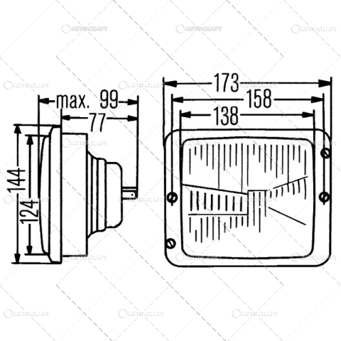FAR STANGA SAU DREAPTA CASE IH, FENDT, JOHN DEERE 173 X 144 [4]