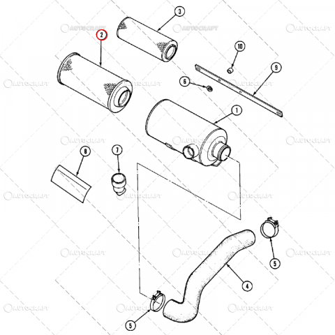 FILTRU AER EXTERIOR CASE IH [2]