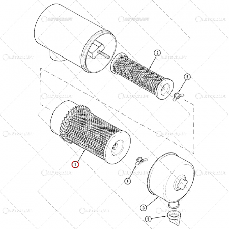 FILTRU AER EXTERIOR CASE IH, MAXXUM, MASSEY FERGUSON, LANDINI [2]