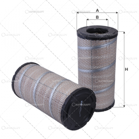 7400 - FILTRU AER EXTERIOR CASE IH, NEW HOLLAND, FENDT, LANDINI, MASSEY FERGUSON, STEYR