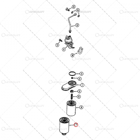 FILTRU COMBUSTIBIL CASE IH, MAGNUM, MAXXUM [1]