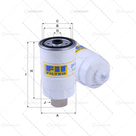 Piese tractor - FILTRU COMBUSTIBIL FIAT