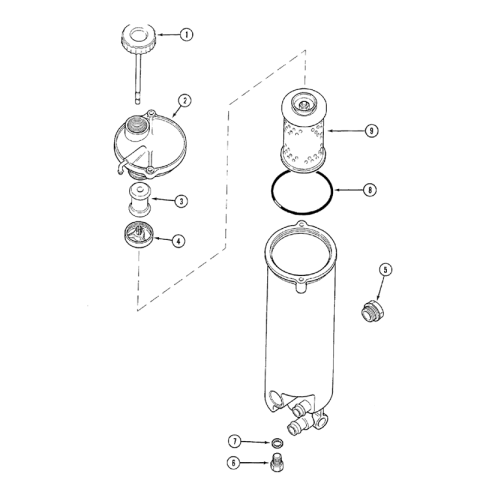 FILTRU HIDRAULIC SERVODIRECTIE CASE IH, FIAT, FORD, NEW HOLLAND [1]