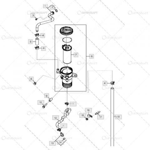 FILTRU PARTICULE AERISIRE CARTER JOHN DEERE [1]