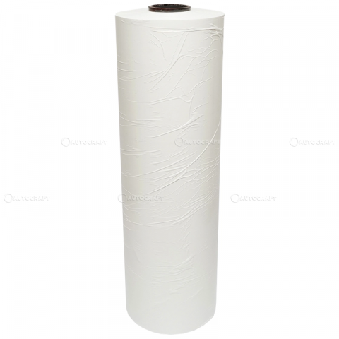 Piese tractor - FOLIE ALBA INFOLIAPRESA BALOTI ROTUNZI 750 MM X 25 MIC X 1500M  PROTECVTIE UV