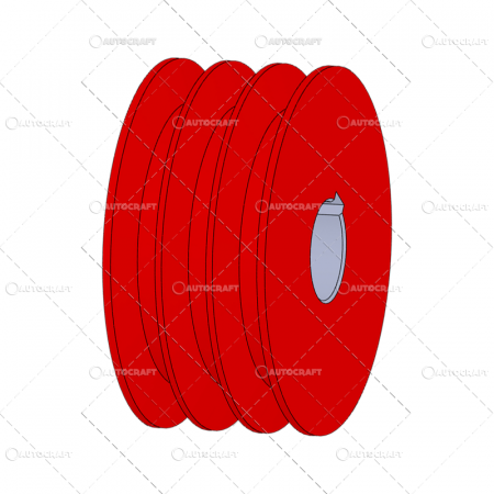Sempeter Tornado 70 - FULIE 3 CANELURI TOCATOR CULEGATOARE PORUMB SIP FI 130/35x60.6 V3