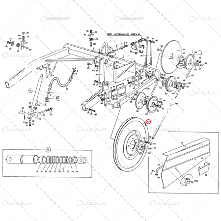 FULIE ACTIONARE MASA COMBINA NEW HOLLAND 620 MM [1]