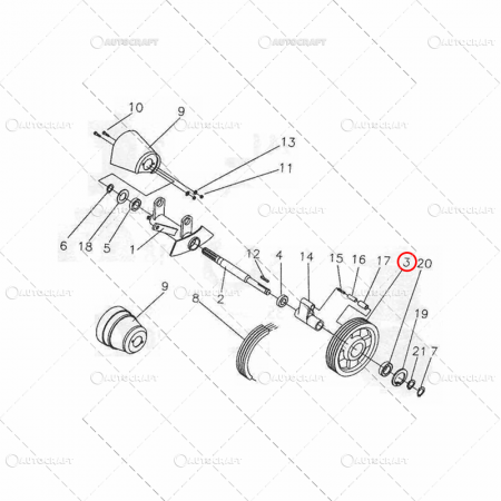 FULIE MARE PATRU CANELURI COASA ROTATIVA [1]