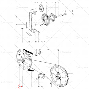 AP45 - FULIE PICK-UP APARAT LEGAT PRESA BALOTI WELGER