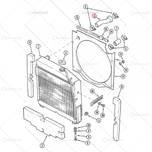 Ø 32 X 42 FURTUN SUPERIOR RADIATOR CASE IH [1]