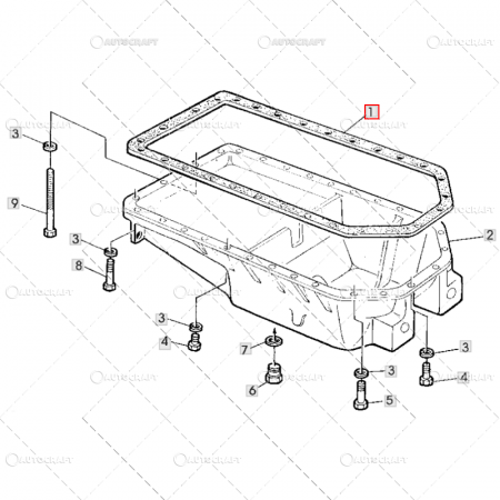 GARNITURA BAIE ULEI MOTOR 4 PISTOANE JOHN DEERE [1]