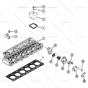 GARNITURA CAPAC CULBUTORI CASE IH [2]