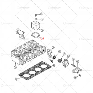 GARNITURA CAPAC CULBUTORI CASE IH [1]