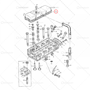 GARNITURA CAPAC CULBUTORI MASSEY FERGUSON [1]